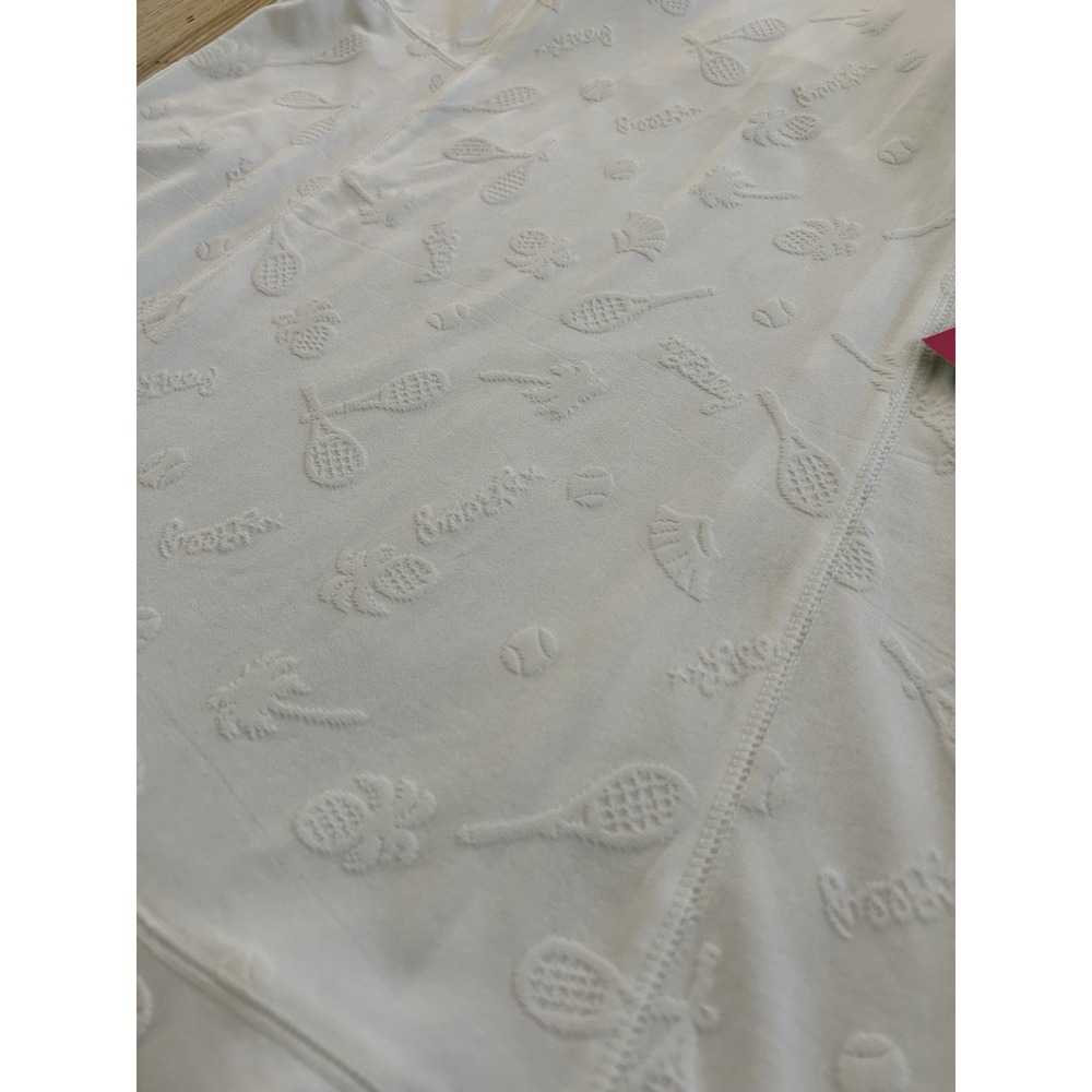 Lilly Pulitzer Delphina Tennis Dress Perfect Match Jacquard Resort White XL NWT - Picture 12 of 12